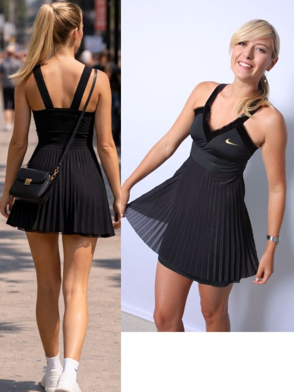 Nike Maria Sharapova tennis dress w/ Bra S Small